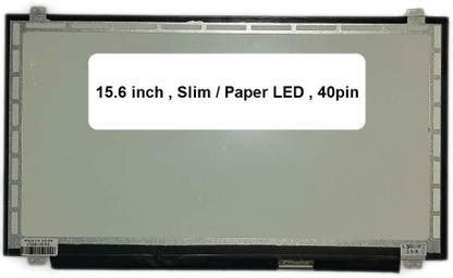 Tulsi Slim Paper LED Screen Panel for Laptop (15.6", 40 PIN) LED 15.6 ...