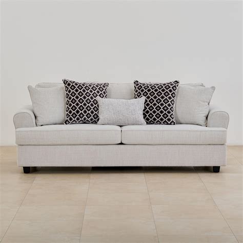 Buy Helios Alvina Fabric 3+2 Seater Sofa Set - Grey from Helios by Home ...