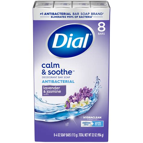 Dial Antibacterial Bar Soap, Lavender & Jasmine, 4 Nepal | Ubuy