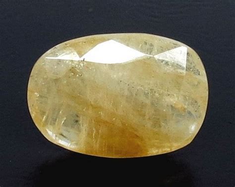 6.53/CT Natural Ceylonese Pukhraj with Govt Lab Certificate-(6771 ...