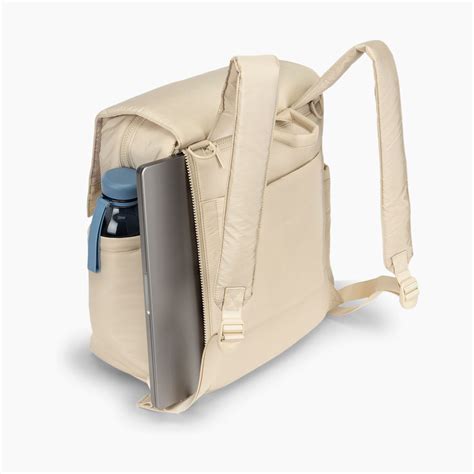 CALPAK Diaper Backpack with Laptop Sleeve - Oatmeal | Babylist Shop