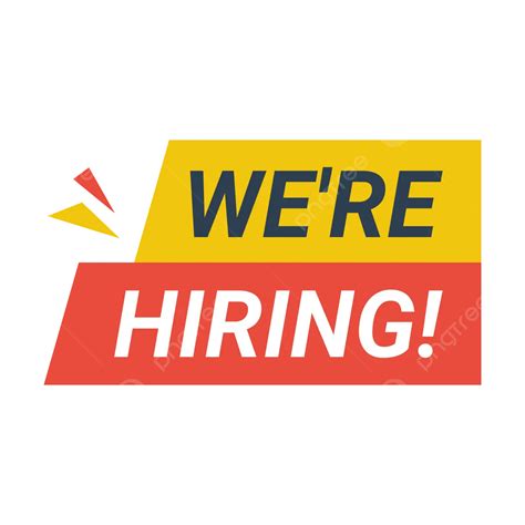 We Are Hiring Tags Vector, We Are Hiring Vector, We Are Hiring, We Are ...