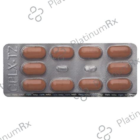 Ciplox TZ 500/600mg Tablet 10s - Save 72% on Substitute Medicine