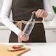IKEA 365+ water bottle, striped/dark grey, 0.7 l (24 oz) - IKEA
