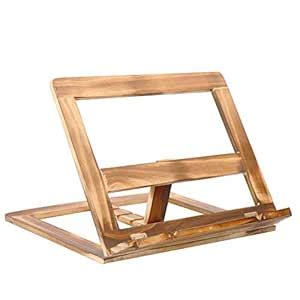 PrettyWit Foldable Recipe Book Stand Reading Rest Cook Book Support ...