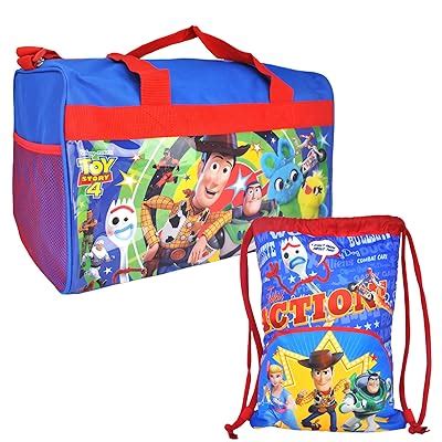 Buy Disney Toy Story 4 Duffel Travel Bag & Sling Tote Bag - 2 piece ...