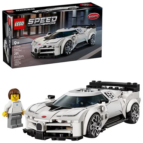 LEGO Speed Champions Sports Car Building Toy Set - Bugatti Centodieci ...
