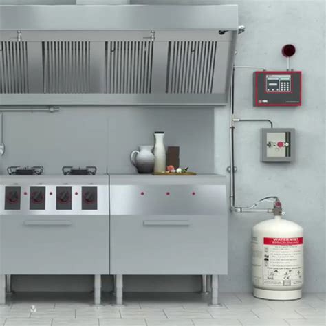LPCB Certified Commercial Kitchen Suppression System (Watermist Based ...