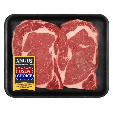 Beef Choice Angus Ribeye Steak, 1.5 - 2.6 lb - Walmart.com - Walmart.com