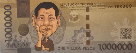 1 000 000 Pesos (True Change is Coming) - Filipinas – Numista