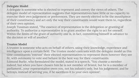 Election and Representation | PDF