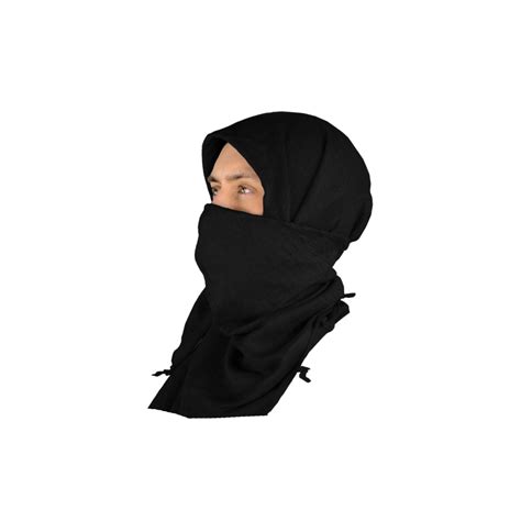 Army Black Shemagh - Black / Cotton Tactical Gear India