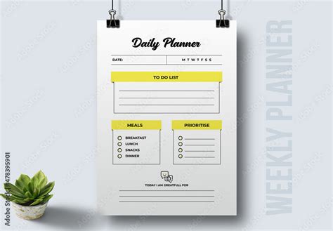 Weekly Planner Layout 的图像结果