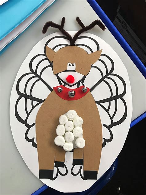 Turkey disguise project for kindergarten; reindeer turkey disguise ...