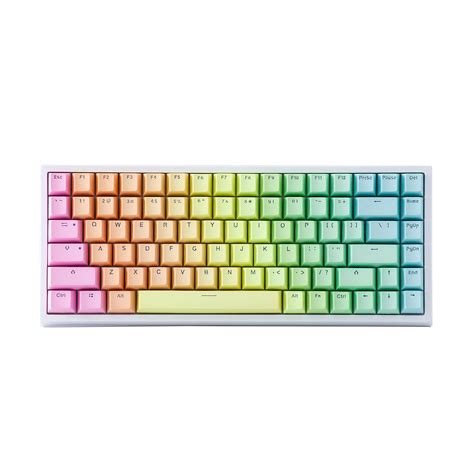 Buy YUNZII Rainbow 84 84-Key RGB Hotswap Wired Mechanical Gaming ...