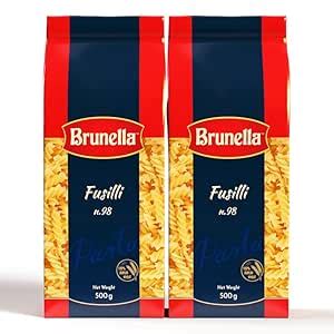 Brunella Fusilli Pasta, 500g, Pack of 2 : Amazon.in: Grocery & Gourmet ...