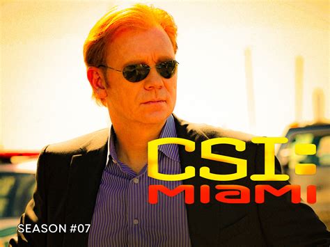 Prime Video: CSI: Miami Season 7
