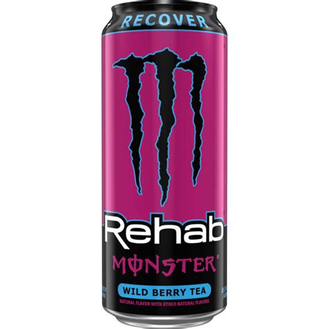 Monster Energy Monster Rehab Wild Berry Tea (15.5 fl oz) Delivery or ...