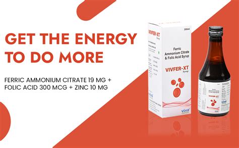 VIVFER-XT Syrup Iron Tonic