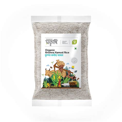 Prakrishi Krishna Kamod Rice (900Gm Pack Of 2) : Amazon.in: Grocery ...