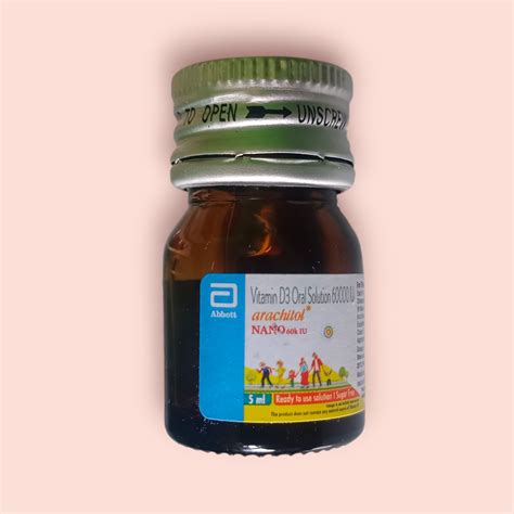 Arachitol Nano 60K IU Solution: विटामिन D3 की कमी का असरदार इलाज