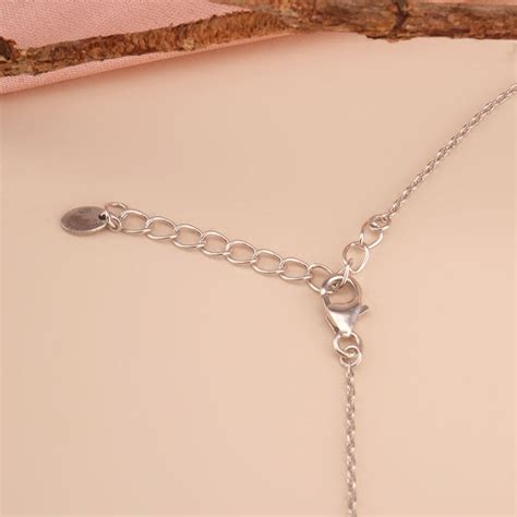 Heart-Cut Solitaire 925 Sterling Silver Necklace – PALMONAS