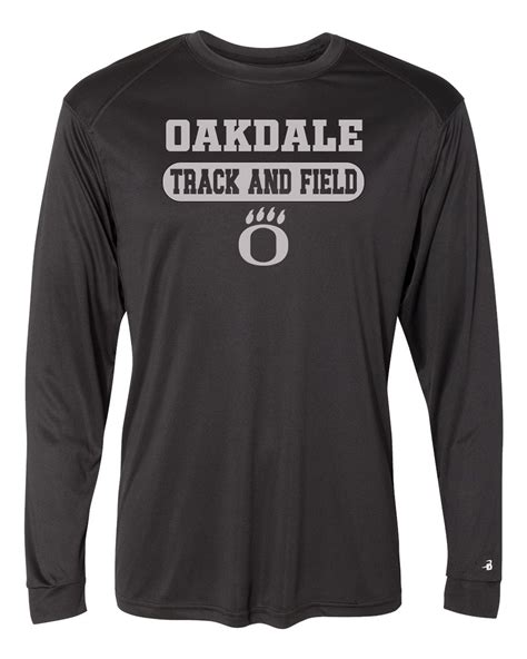 Oakdale Track & Field O Paw Performance Long Sleeve Shirt- (OHS ...