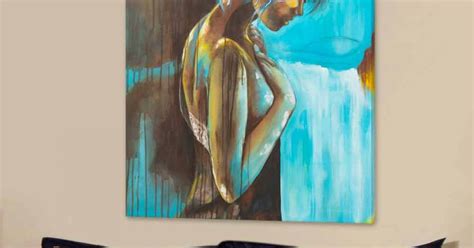 Handmade painting Sweet, with resin details, made in Italy