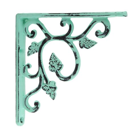Antique Sage Green Small Shelves Brackets