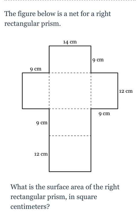 Image result for Net for a Right Rectangular Prism