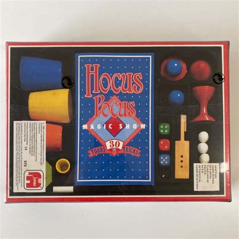 Vintage Jumbo 1989 Hocus Pocus Magic Show - New Sealed