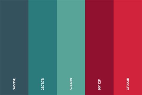 15+ Best Teal Color Palettes (Colors that Go with Teal ...