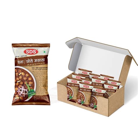 SDS Chana/Choley Masala Powder - 70g (Pack of 12) | Spicy & Tangy ...