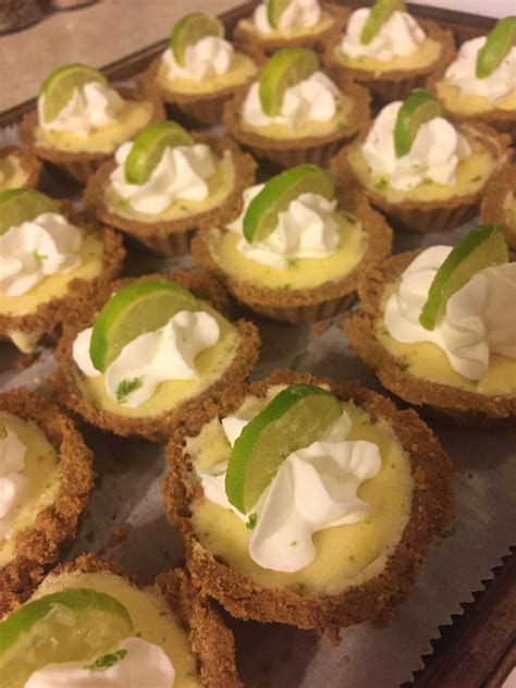 Mini key lime pies! : r/Baking