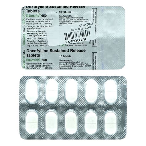 Doxiflo 650 Tablet | Uses, Side Effects, Price | Apollo Pharmacy