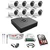 Prama 2MP Full HD CCTV kit with 8 Channel DVR + 8 Outdoor Cameras + 1 ...
