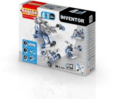 FUNSKOOL ENGINO 4 IN 1 AIRCRAFT MODELS KIT , INVENTOR STEM KIT BLOCKS ...