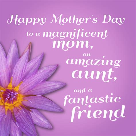 Happy Mother's Day, Auntie! Wishes For an Amazing Aunt » AllWording.com