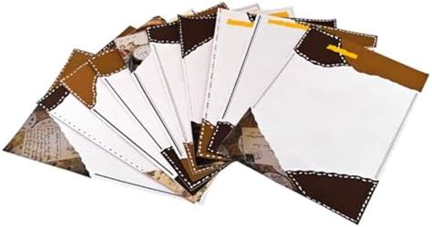 Project Banao Handmade Designer Writing Sheets (10 Pcs) | A4 Size 180 ...