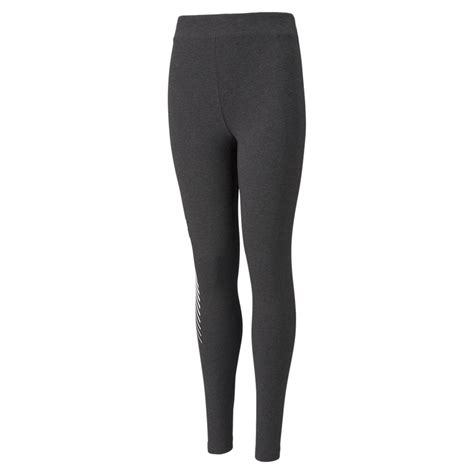 Puma | Logo Leggings Junior Girls | Jersey Leggings | Sports Direct