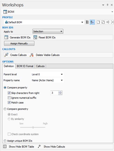 SolidWorks Creating Bom From Assembly Add Thumbnail 的图像结果