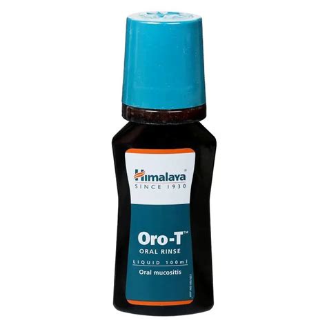 Buy Himalaya Oro-T Oral Rinse Liquid, 100 ml | 19 Minutes Delivery ...