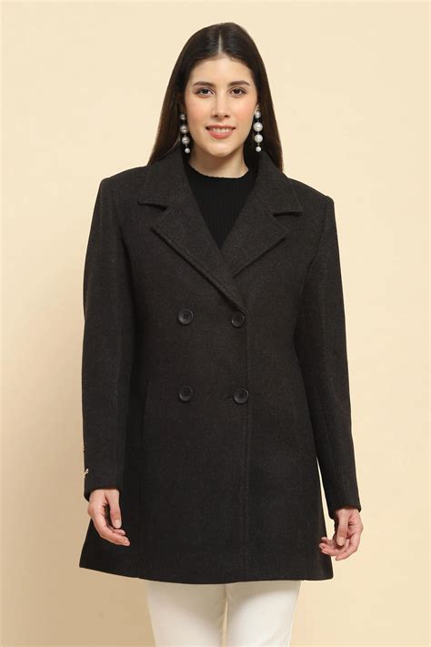 Black Winter Long Coat – Global Republic