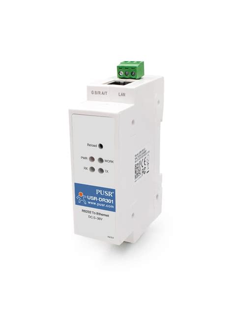 PUSR 【Price for 2 units】 Industrial RS232 to ethernet modbus rtu to ...