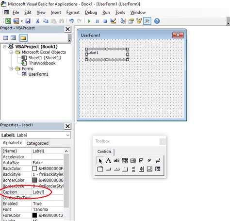 Image result for Visual Basic for Excel Label Tutorial