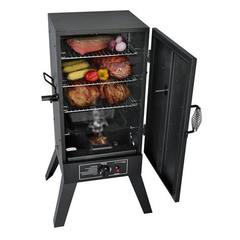 Gas Smoker Grill LP Propane Vertical Outdoor BBQ