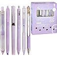 FunBlast Gel Pens for Writing, 5 Pcs Gel Pen & 1 Pcs Highlighter Pen ...