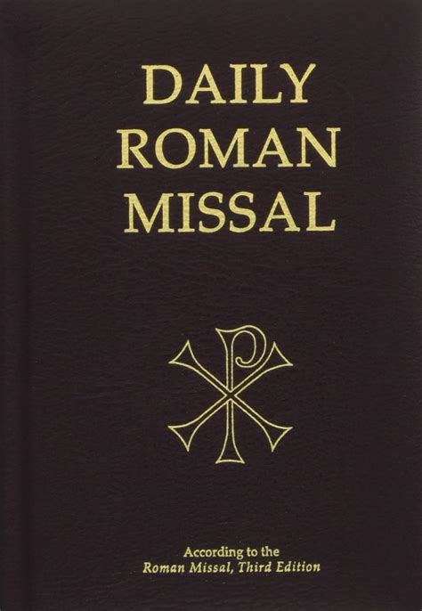 Daily Roman Missal, Third Edition: Our Sunday Visitor: 9781612785097 ...