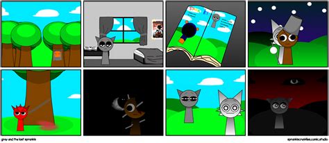 gray and the lost sprunkis - Comic Studio