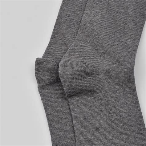 Footprints Men's Formal Organic Cotton & Bamboo Odour free Socks Grey ...